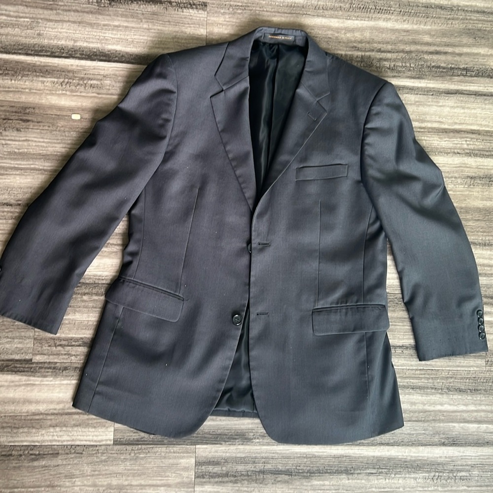 42 REGULAR ALDO FORINO MENS COAT DARK GREY